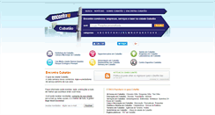 Desktop Screenshot of encontracubatao.com.br
