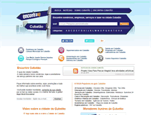 Tablet Screenshot of encontracubatao.com.br
